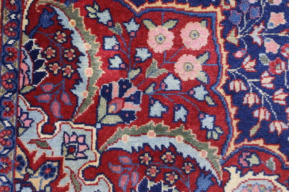 Thumbnail: Persian Tabriz rug