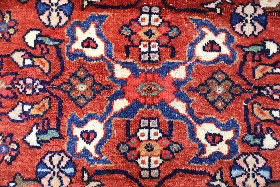 Thumbnail: Antique Persian Ferahan rug