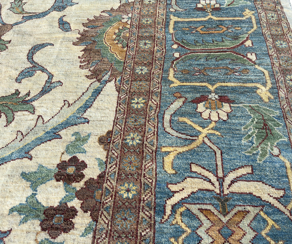Thumbnail: Fine Persian Sultanabad carpet  -size Length 775cm-25.4ft x width 470cm-15.4ft .