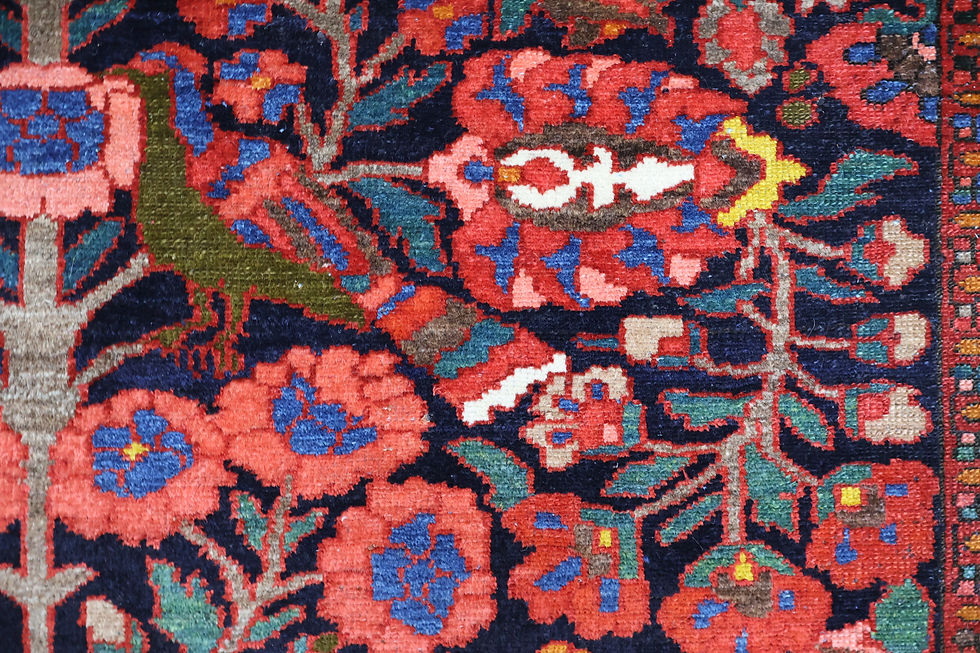 Thumbnail: Antique Persian Bakhtiyari Rug