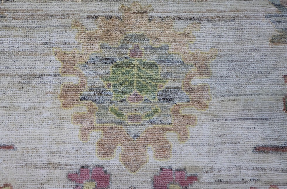 Thumbnail: Anatolian Oushak carpet Size 405cm-13.2ft x332cm-10.8ft-