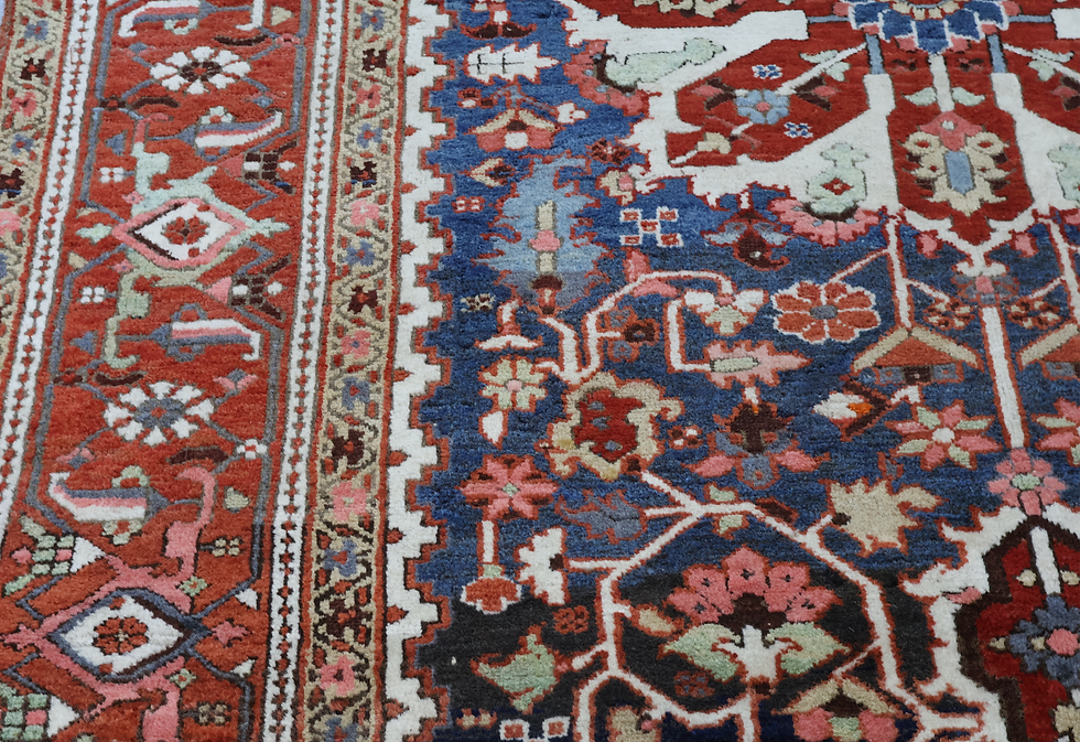 Thumbnail: Persian Heriz Carpet