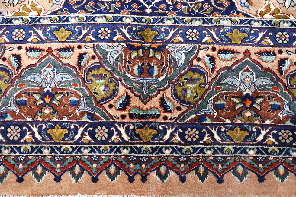 Thumbnail: North East Persian Kashmar carpet -size 405cm-13.2ft x 303cm-9.9ft