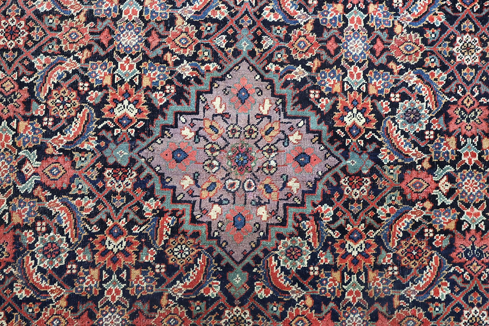 Thumbnail: Persian Farahan carpet 315cm -10.3ft x width 174cm -5.7ft .