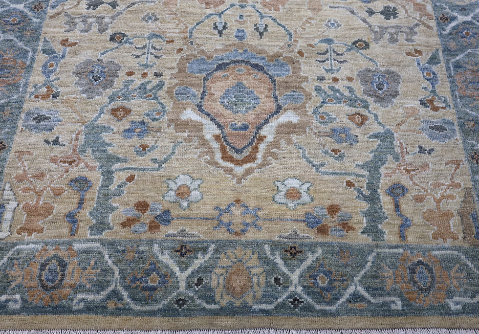 Thumbnail: Persian Sultanabad Rug- Size 223cm -7.3ft x width 160cm-5.2ft .
