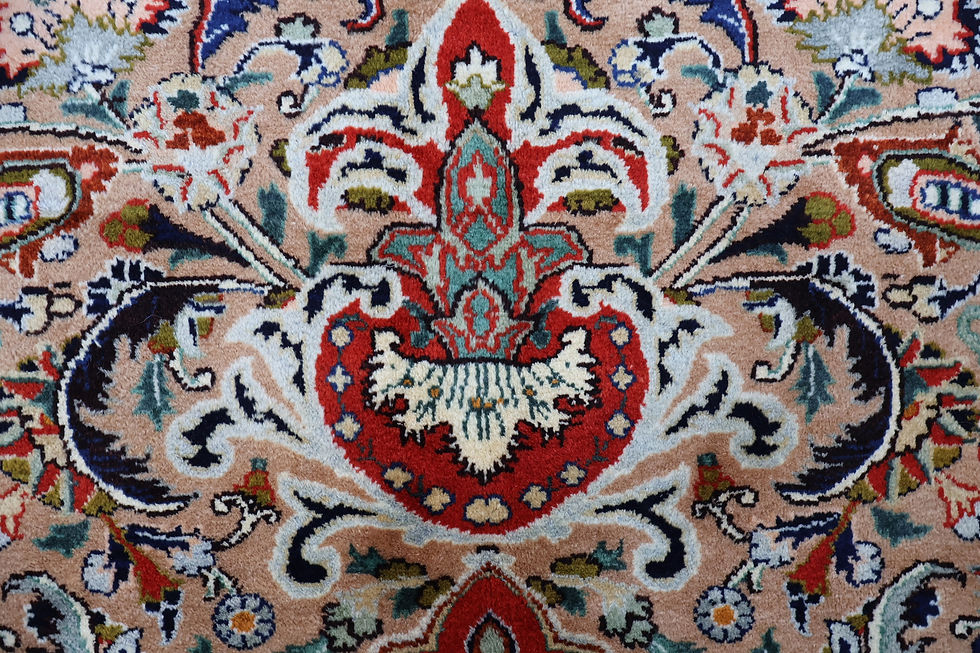 Thumbnail: North East Persian Kashmar carpet -size 405cm-13.2ft x 303cm-9.9ft