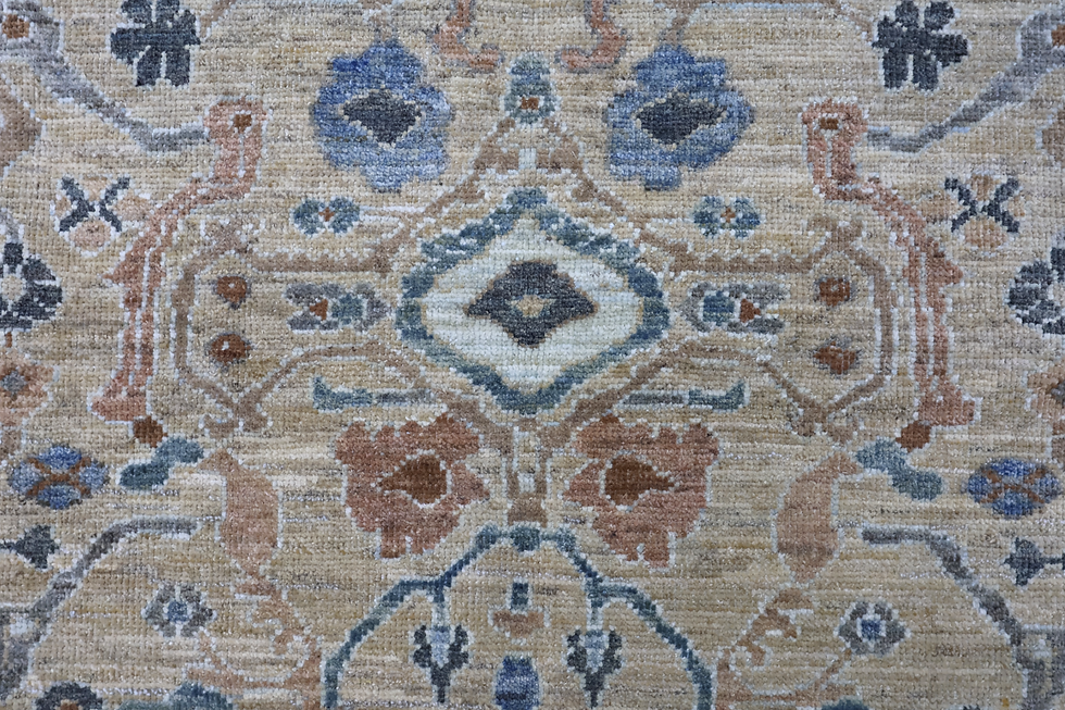 Thumbnail: Persian Sultanabad Rug- Size 223cm -7.3ft x width 160cm-5.2ft .
