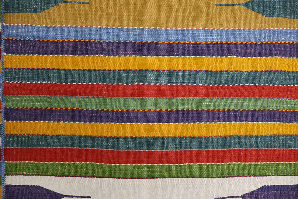 Thumbnail: Persian Veramin Kilim Size 315cm-10ft x 285cm-9.3ft .-