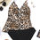 Thumbnail: Leopard Halter Camisole Swim Set