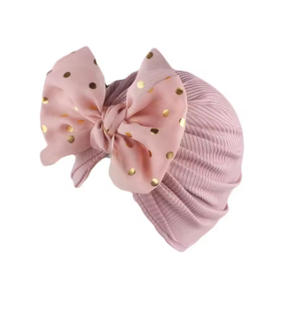 Thumbnail: Lovely Shiny Bowknot Baby Hat