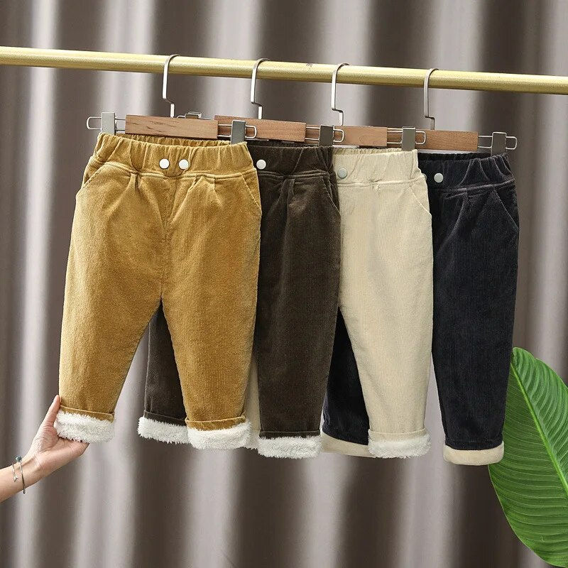 Corduroy Warm Pant with Lining