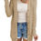 Thumbnail: Open-Front Button Cardigan