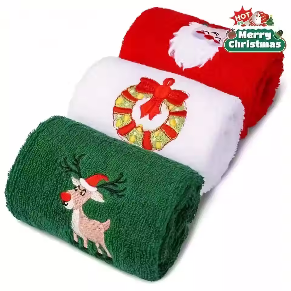 Xmas Hand Towels