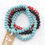 Thumbnail: Glass Bead Stacked Bracelets