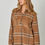 Thumbnail: Fringe Detailed Plaid Jacket