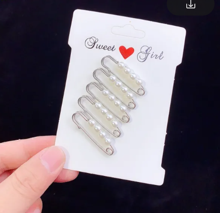 Thumbnail: Button Brooch Pins