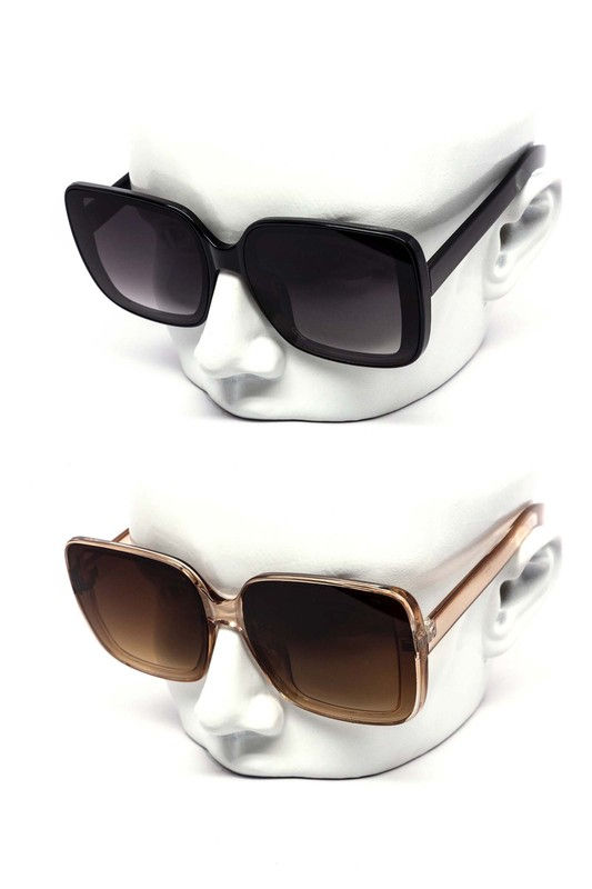 Thumbnail: Minimal Oversized Seamless Gradient Sunglasses