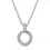 Thumbnail: Drop Round Circle Necklace