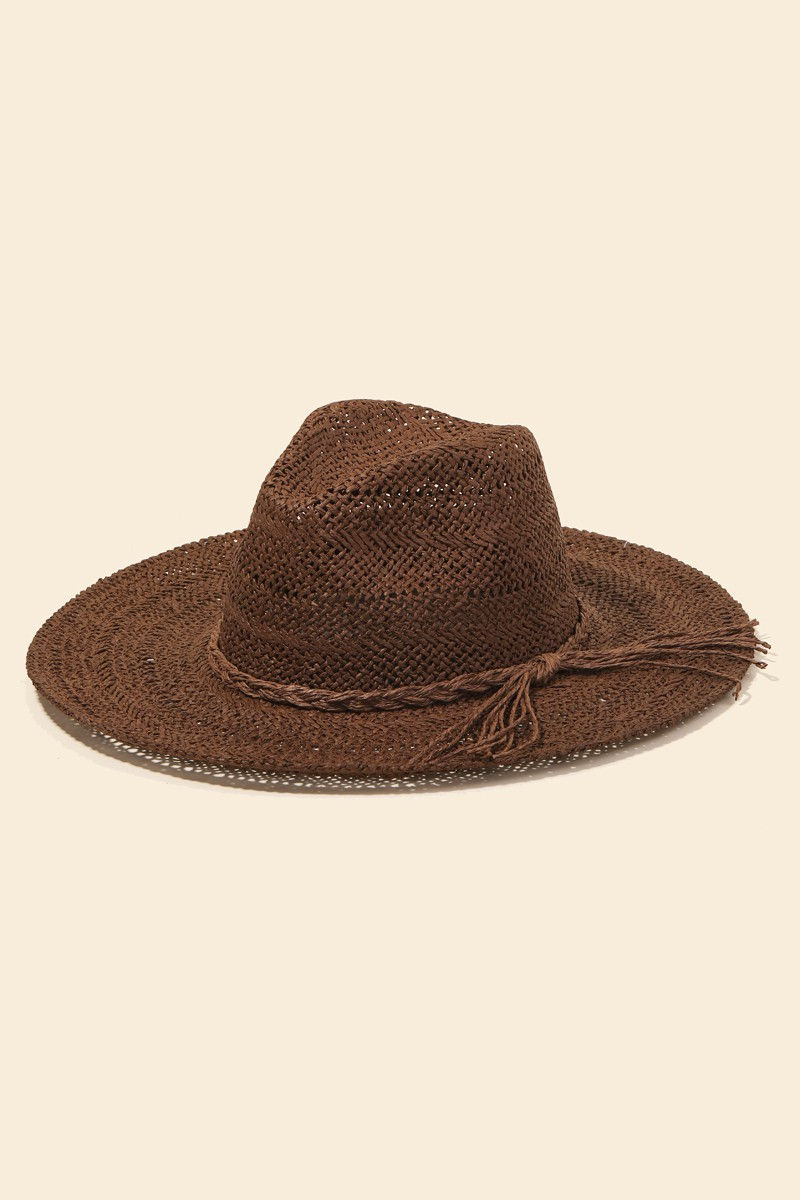 Braided Rope Straw Hat