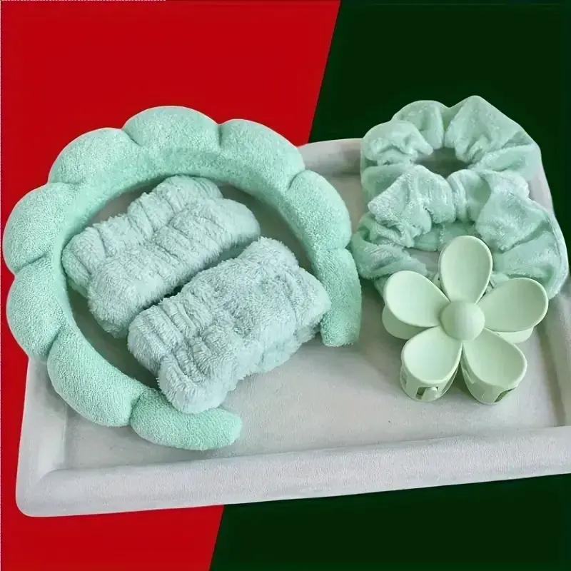 Thumbnail: 6pcs/set Women's SPA Hairband Set