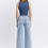 Thumbnail: High Rise Drawstring Waistband Wide Leg Jeans