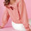 Thumbnail: Bowknot Dew back Round Neck Sweatshirt