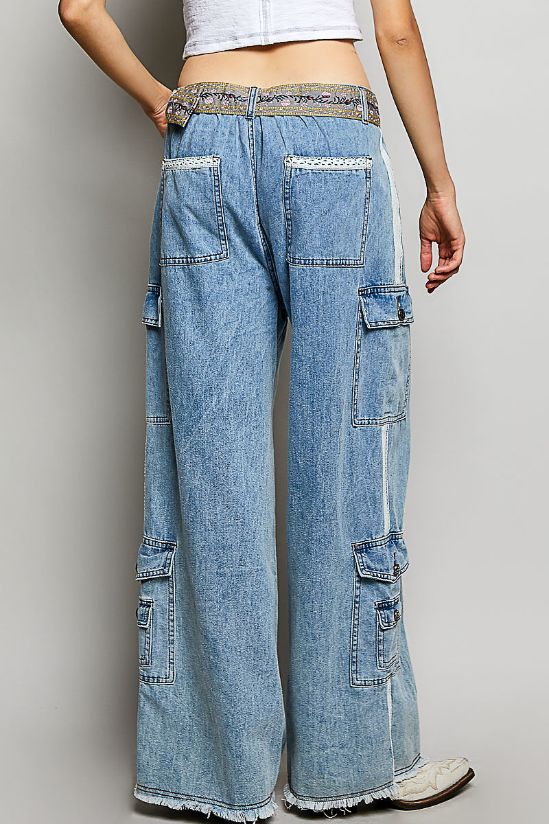 Thumbnail: Designed in pants, relaxed fit in twill with trim