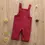 Thumbnail: Toddler Baby Corduroy Suspender Rompers