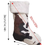 Thumbnail: 20-inch Christmas Gift Cow Print Stocking