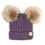 Thumbnail: Kid CC Double Fur Pom Beanie