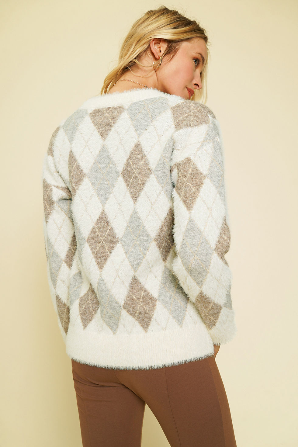 Thumbnail: Argyle Pattern Pullover