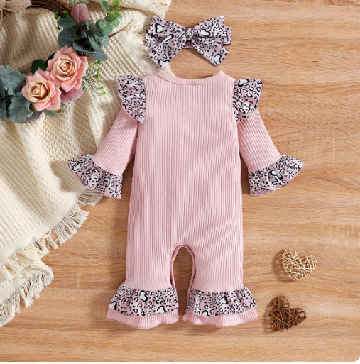 Thumbnail: Puff Sleeve Top & Plaid Suspender Skirt Set