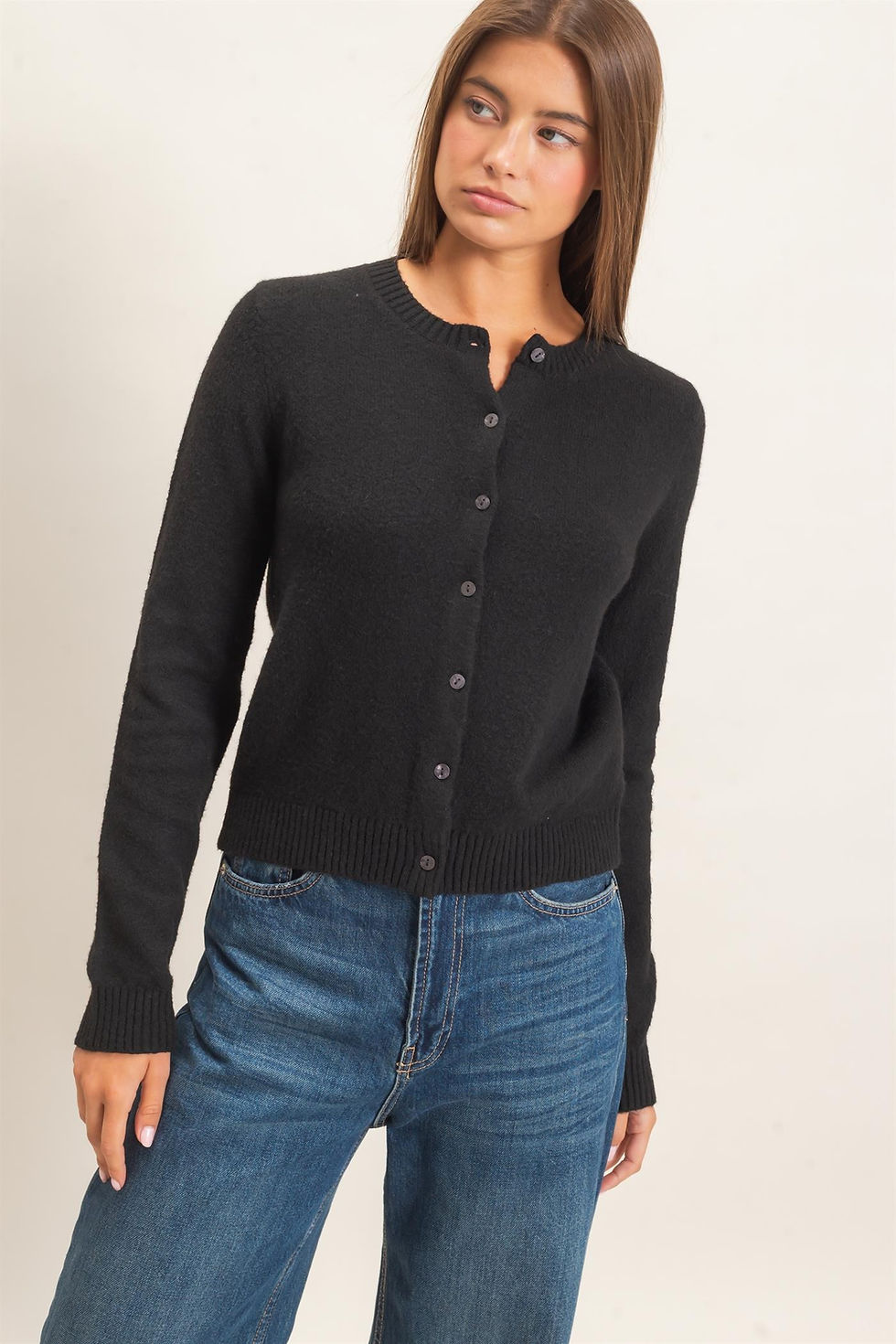 Thumbnail: Crew Neck Cardigan