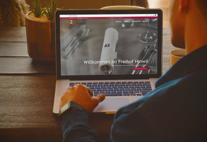 Freihof Hinwil, Webdesign, Ratsam Kommunikation