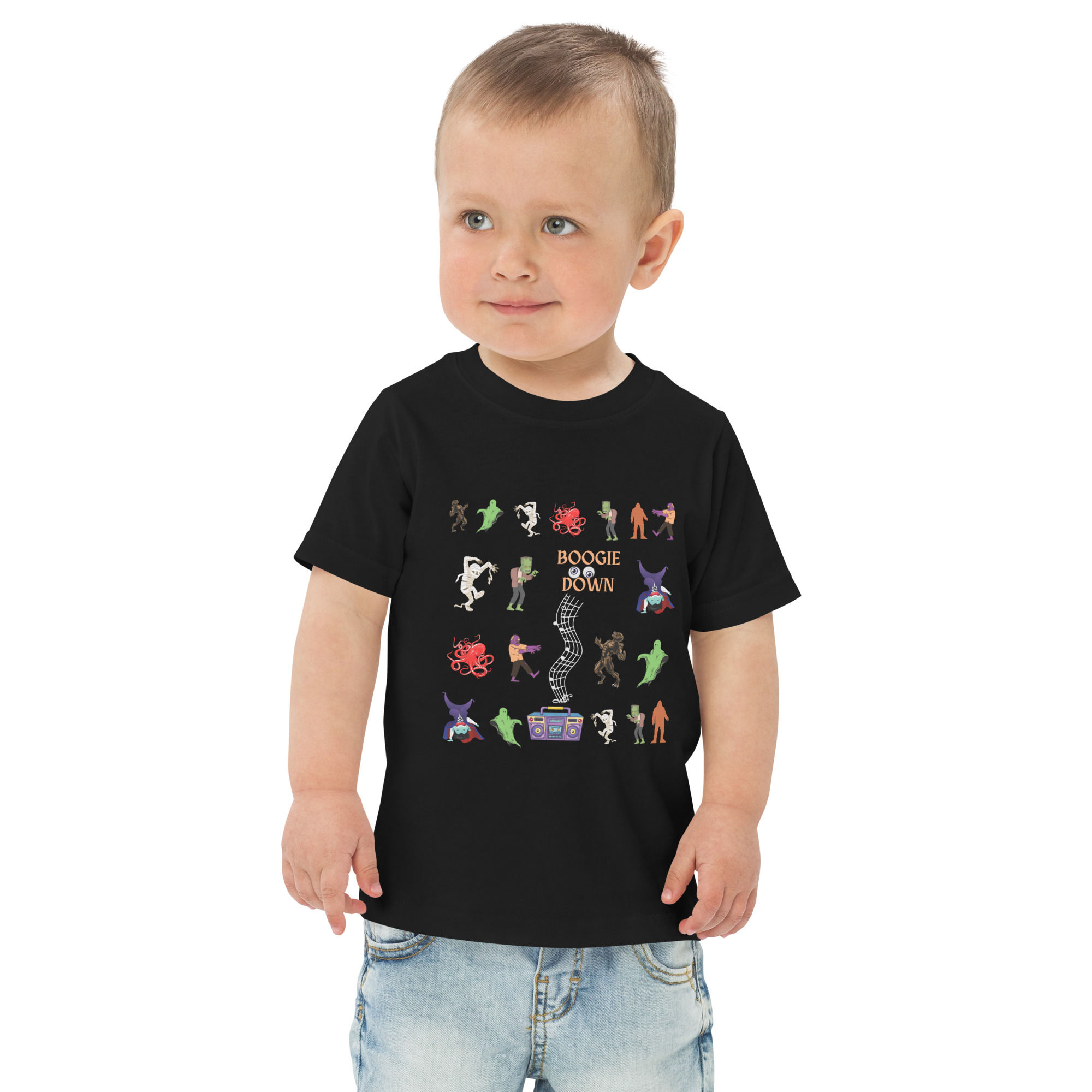 "Monster Boogie" Toddler Unisex Halloween Season Tee 2