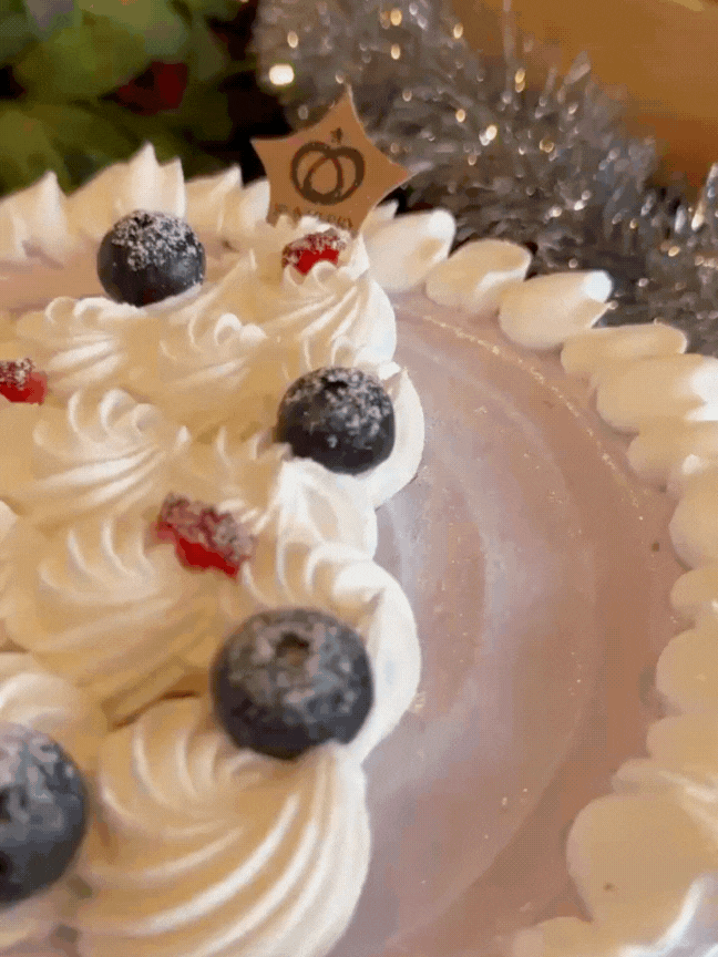 Red and White Simple Christmas Greetings Animated Instagram Post (1).gif