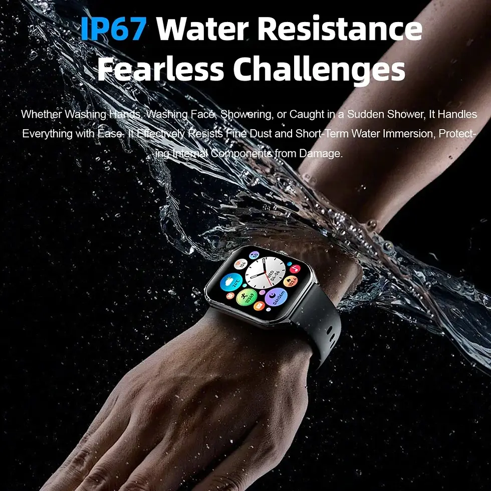 Miniatura: New Ultra Thin Smart Watch Men 1.96' AMOLED HD Pixel Display Always Show Time