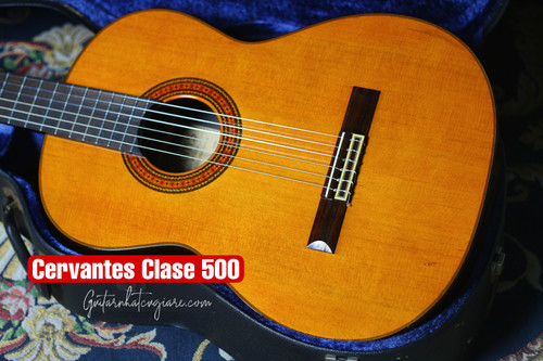 1980年製Cervantes Clase500 ギグケース付属 ヴィンテージ 1980年製Cervantes Clase500 ギグケース付属 ヴィンテージ