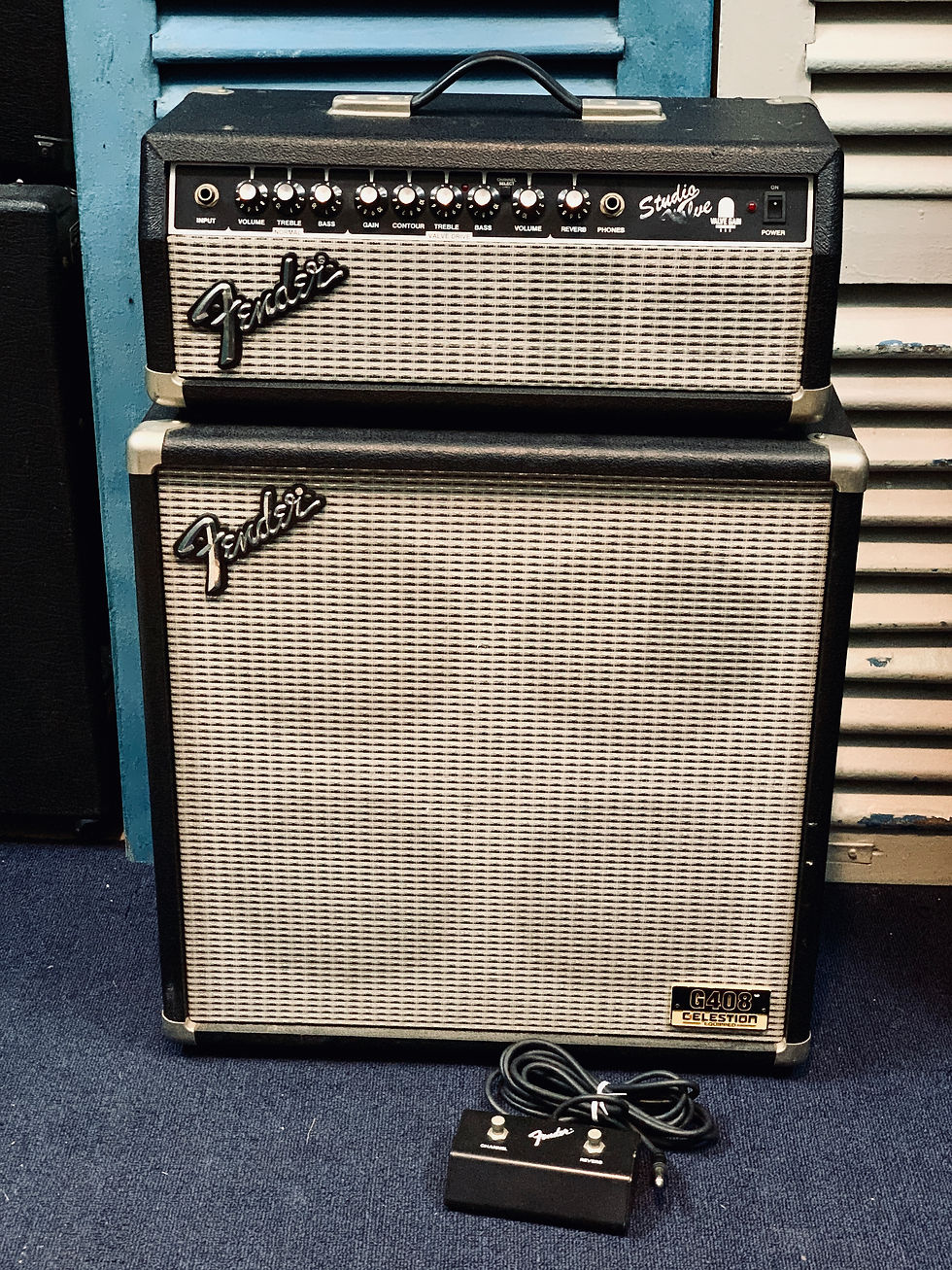 Fender Japan Studio Valve Head + G408CE - アンプ Fender Japan Studio Valve Head + G408CE - アンプ