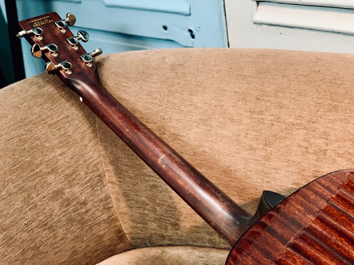 Guitar Nhật Aria Dreadnought AF-28BS Acoustic Solid Top