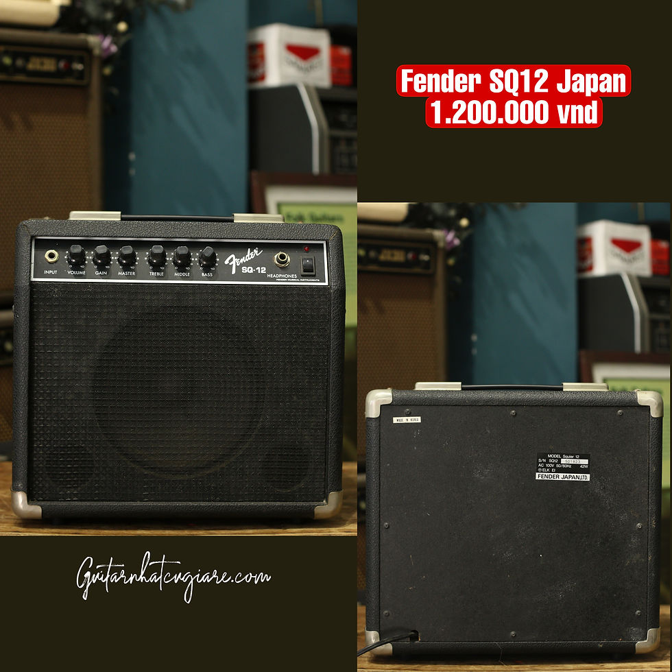 Fender SQ12 Ampli guitar