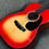 Thumbnail: Guitar AriaDreadnought AF-25CS top solid .