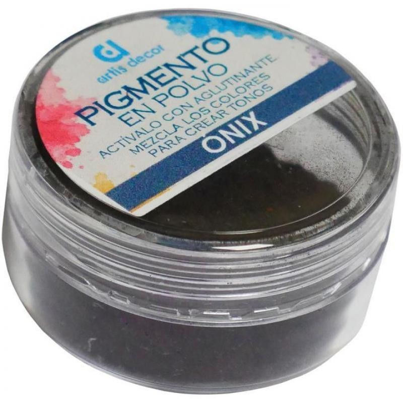 Miniatura: PIGMENTO EN POLVO ARTIS DECOR 5gr. ONIX