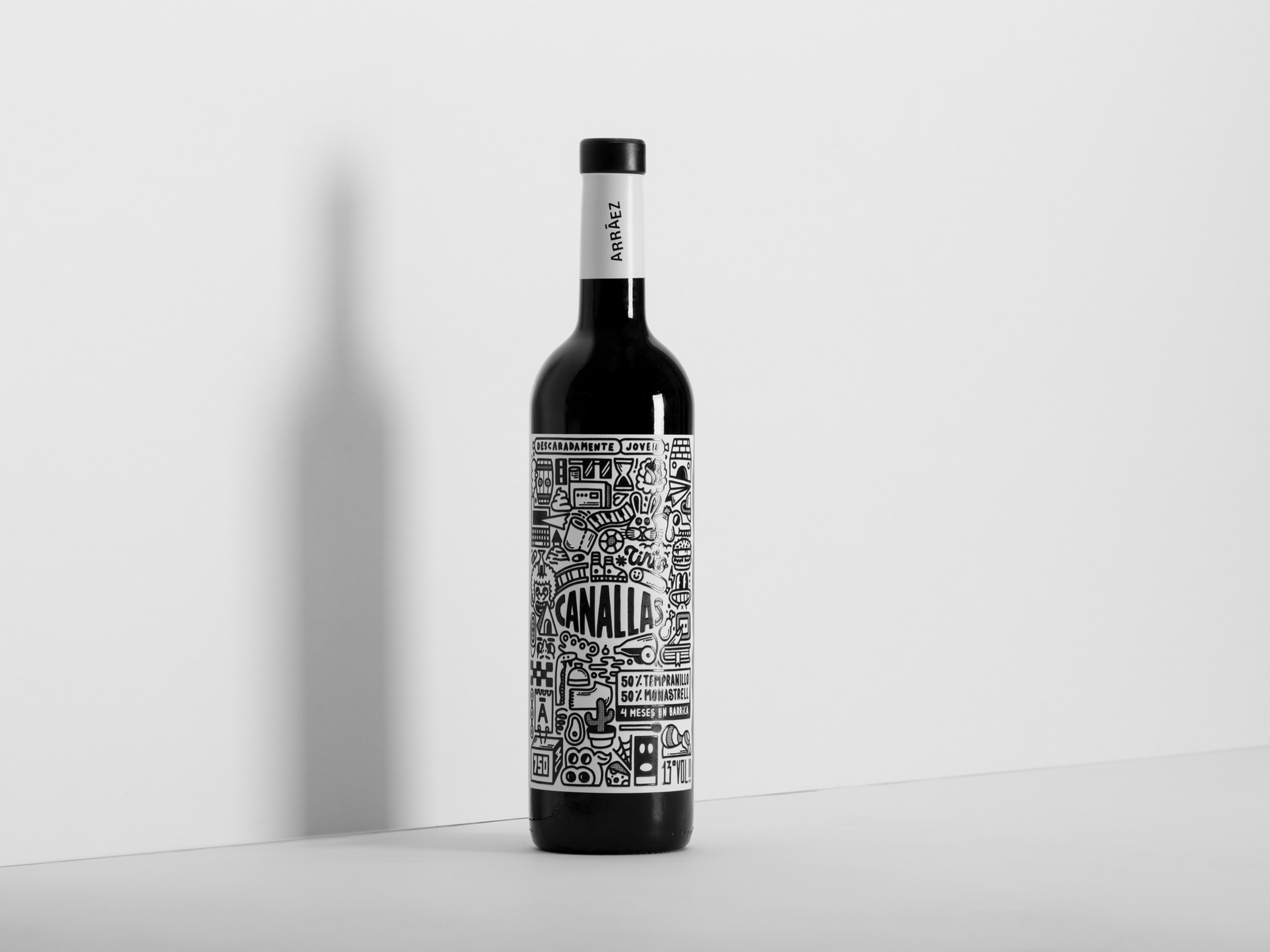 Vino Tinto Español Canallas 750ml