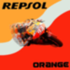 Honda Repsol Vibrant Orange