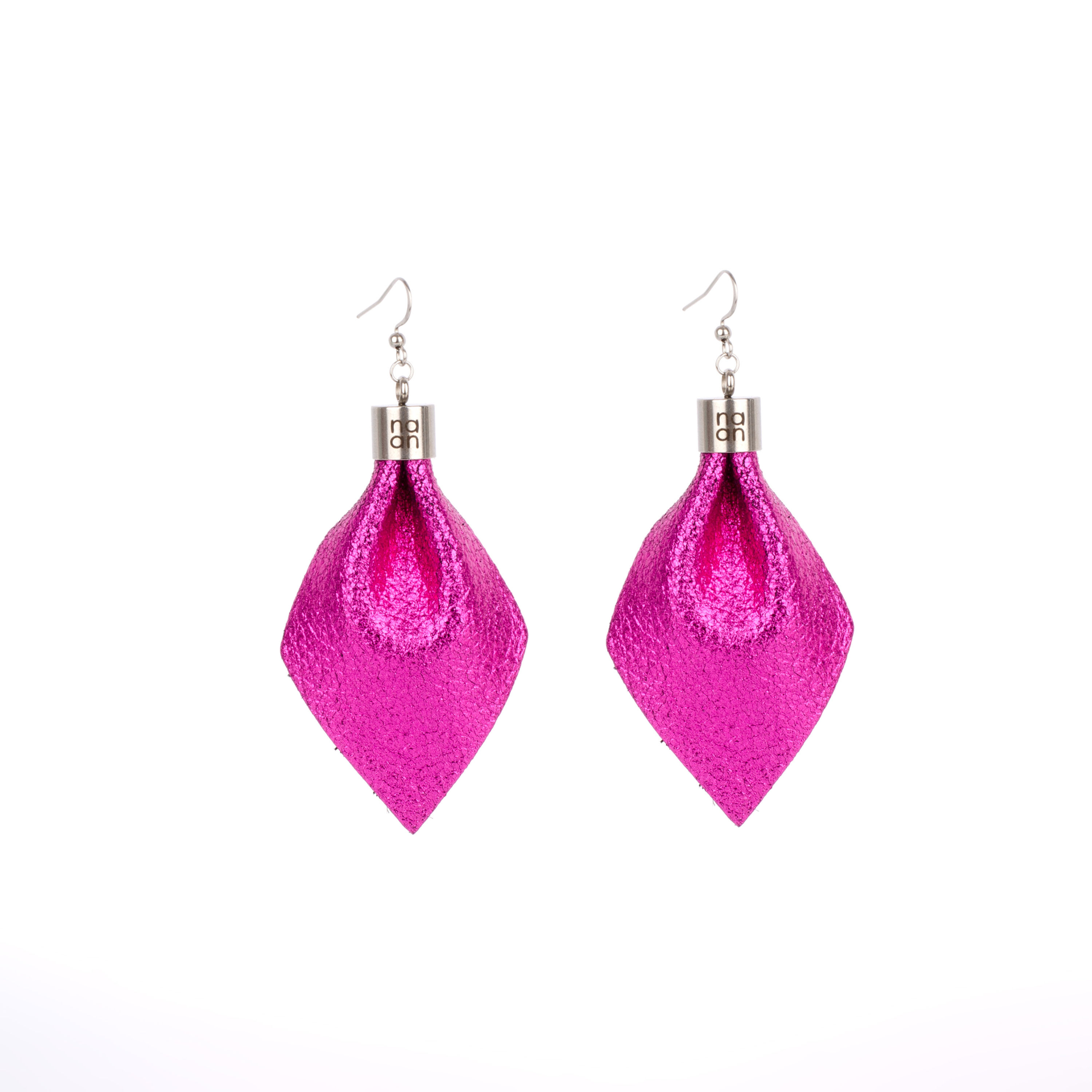 PLUME Basic Earrings – Metal Pink Extra