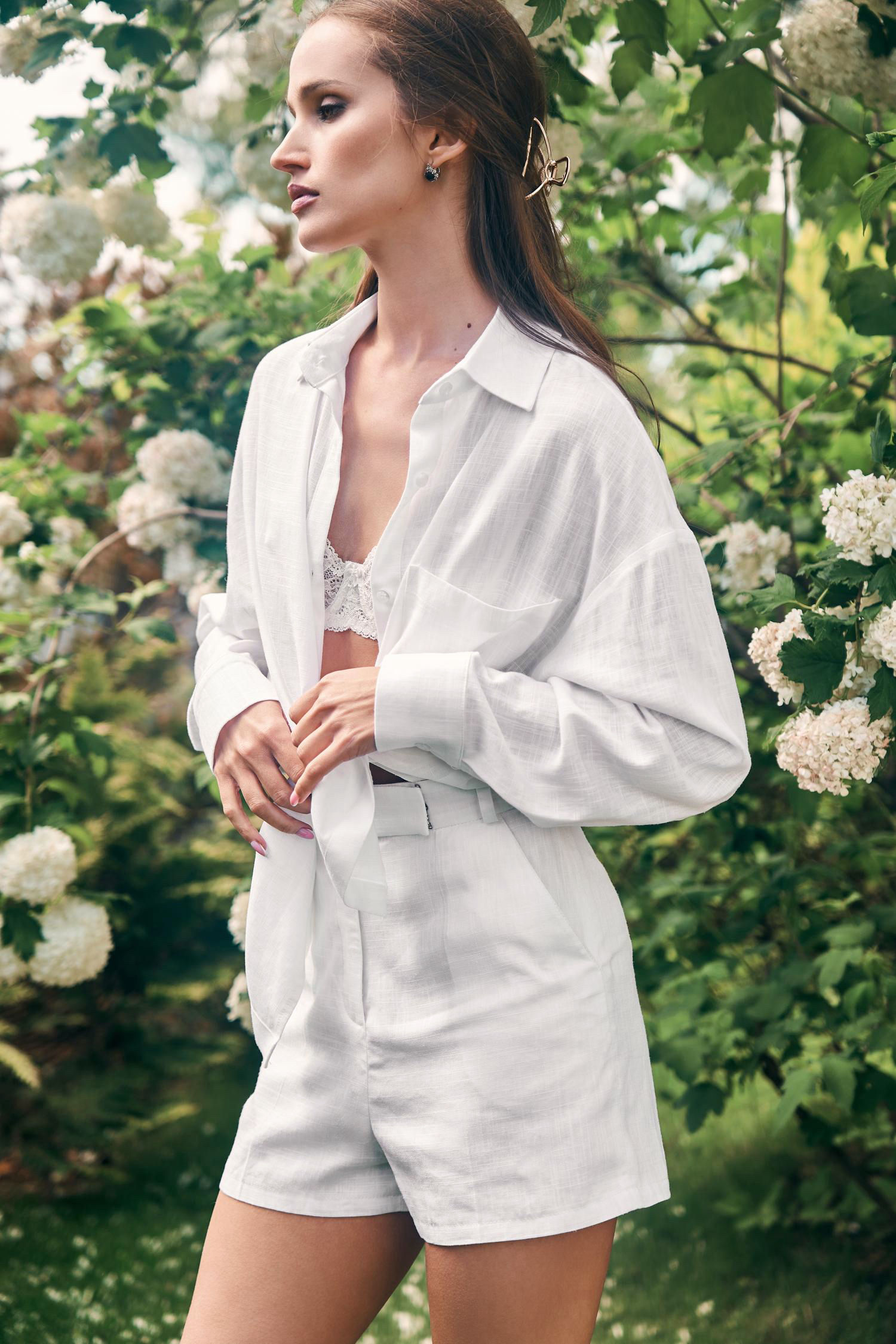 Шорти з льону Linen 