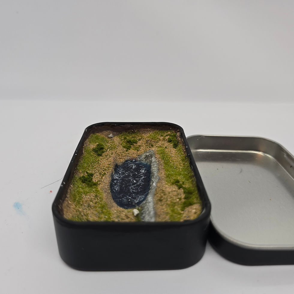 Thumbnail: Tiny Lake Diorama in Tin - Carry a Realistic Landscape