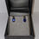 Thumbnail: Silver Sapphire Earrings