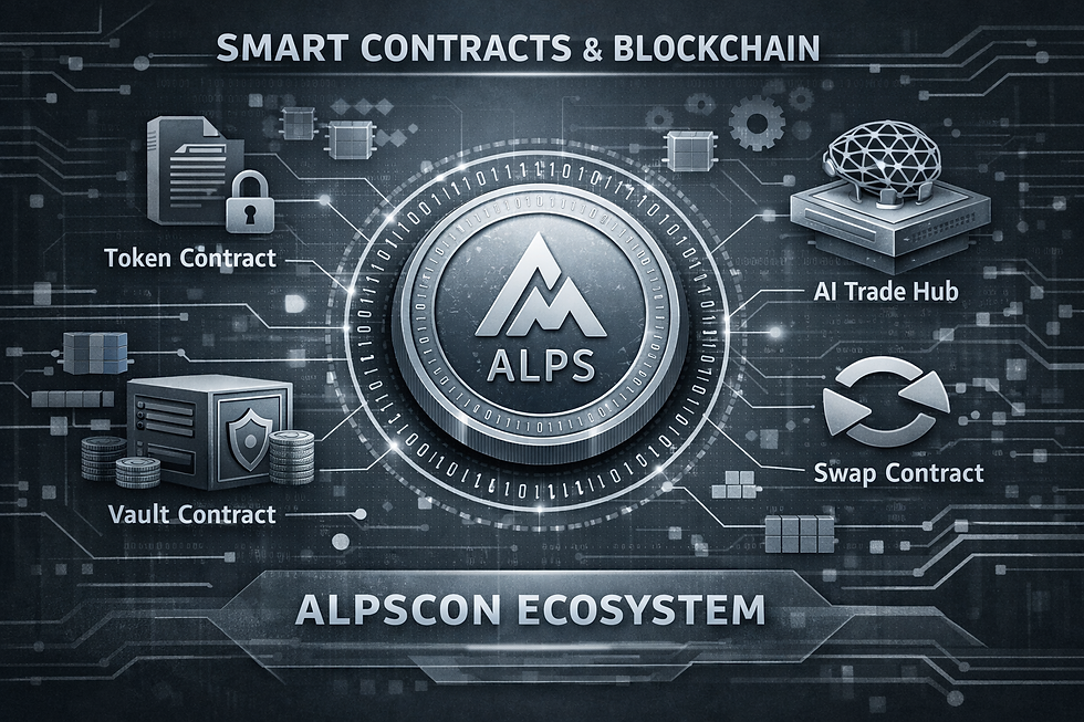 Smart Contracts und Blockchain Technologie bei AlpsCon